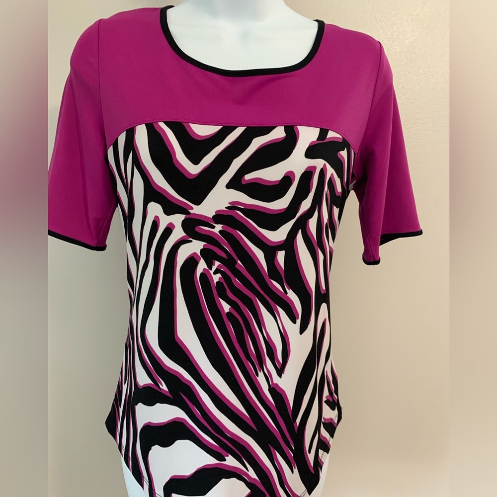 Worthington Zebra Top